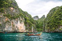 ทัวร์ล่องเรือยอร์ชเกาะไม้ท่อน เกาะพีพี Sunset Cruise Power Catamaran