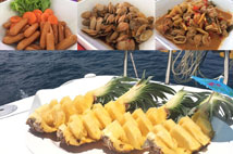 ทัวร์ล่องเรือยอร์ชเกาะไม้ท่อน เกาะพีพี Sunset Cruise Power Catamaran