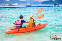 ทัวร์ล่องเรือยอร์ชภูเก็ต เกาะไม้ท่อน เกาะเฮ